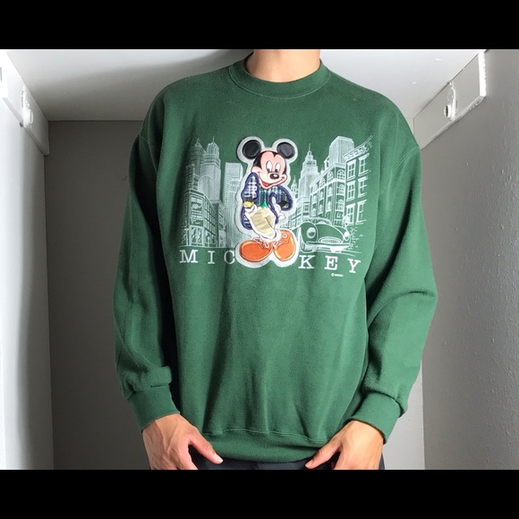 Vintage velva sheen Mickey Mouse sweater XL - Picture 4 of 5